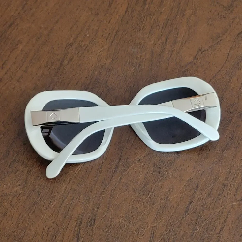 Kate Spade CAREEN/S 0EG8 Y7 White Oval Sunglasses 53x20x135